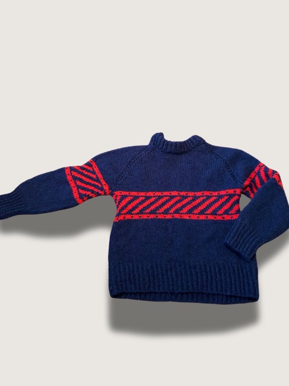 Vintage (80's) Handmade Knit Sweater